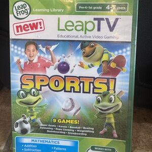 LeapTV Sports! Video Game - Unopened